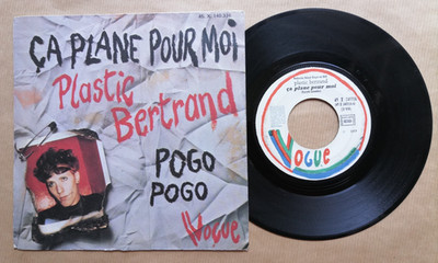KUNSTSTOFF BERTRAND: Es schwebt für mich / Pogo Pogo 7'' 45T VOGUE 1977 (VG+/VG+)