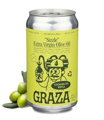 Extra Virgin Olive Oil High Polyphenol EVOO Cooking Oil 25.3 oz Refill Can