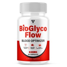 BioGlyco Flow Blood Optimizer, BioGlyco Flow Supplement (60 Capsules)