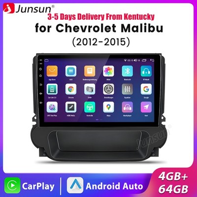 Car Stereo Radio GPS Navi For Chevrolet Malibu 2012-2015 Android15 CarPlay 4+64G