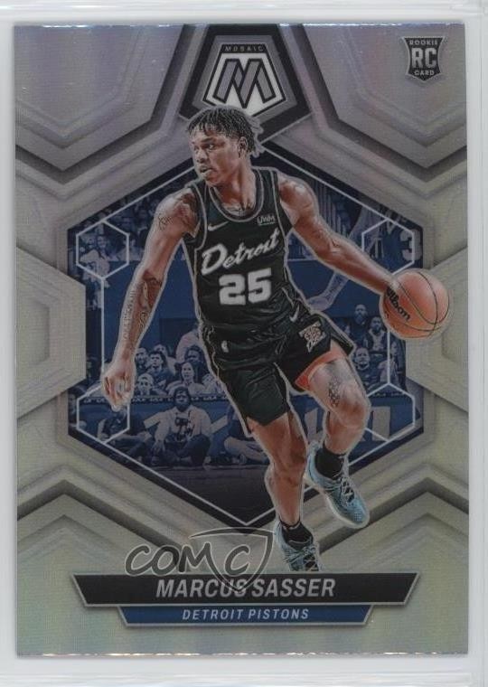 2023-24 Panini Mosaic Rookies Silver Prizm Marcus Sasser #229 16wc