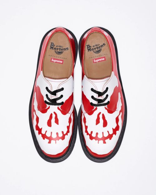 Supreme × Dr.Martens 1461 Skull 3eye Shoe Red White 42936600 Men's