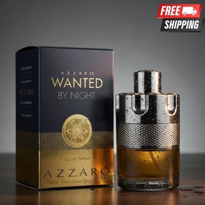 Azzaro Wanted by Night Eau de Parfum for Men 3.3 fl oz -100ml / Free Shipping