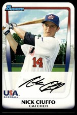2011 Bowman Draft Picks & Prospects Nick Ciuffo #BDPP94 Prospects