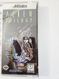 Alien Trilogy (Sega Saturn, 1996) CIB Complete in Box w Registration Card