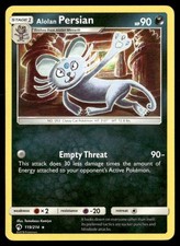 Alolan Persian 119/214 Rare Lost Thunder Pokemon Near Mint on eBay