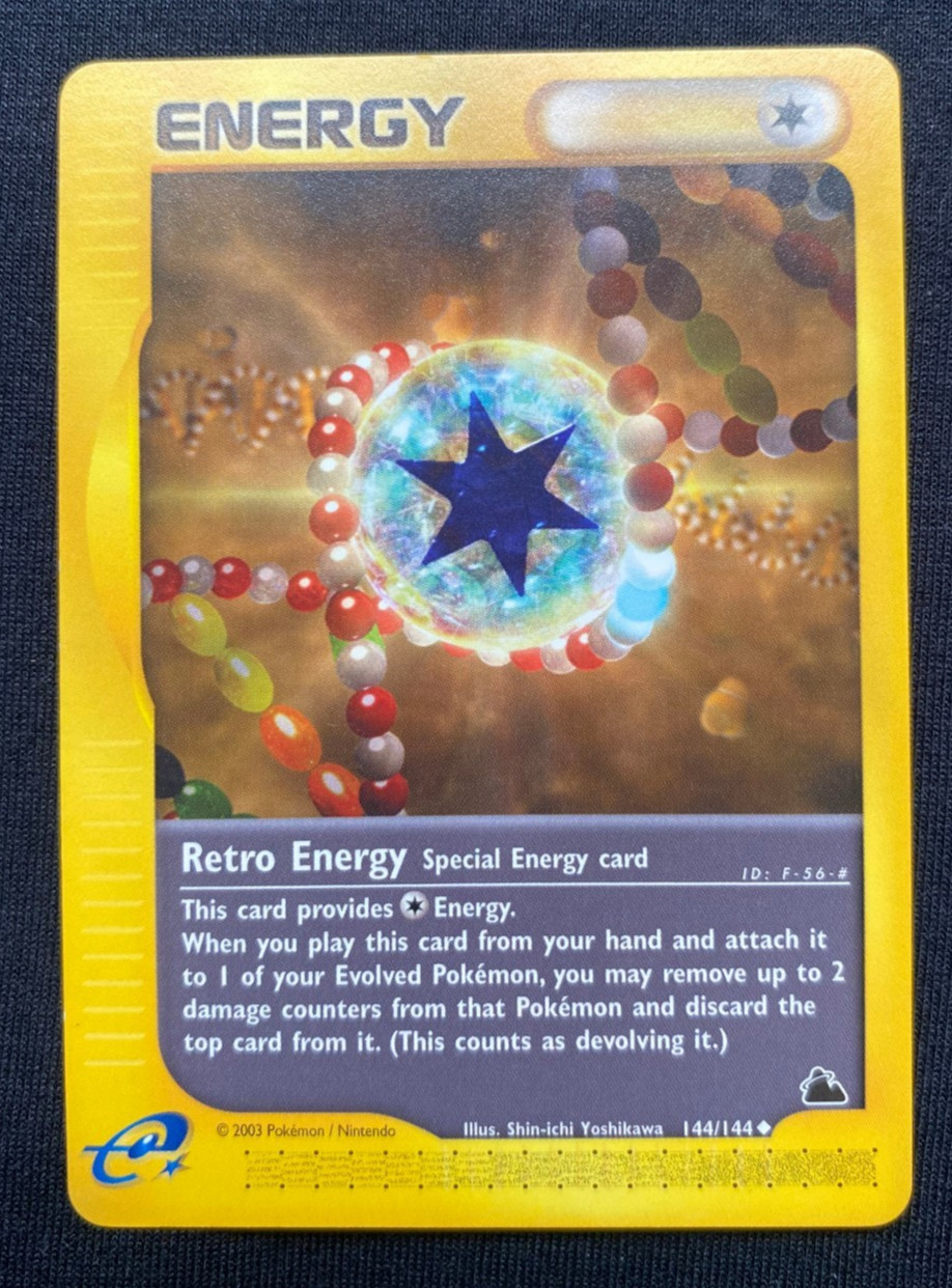 Pokémon TCG Retro Energy Skyridge 144/144 Regular (NM)