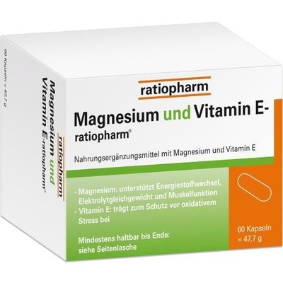 MAGNESIUM UND VIT E RATIO 60St Kapseln PZN:3935530