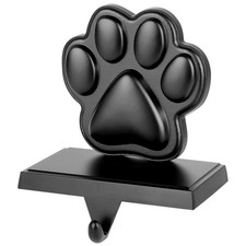 Black Dog Paw Christmas Stocking Holder, Pet Paw Stocking Holder Reliable Chr...