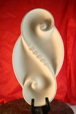 Vintage Royal Haeger Century 1022 Ashtray | Elegant Organic Whiplash S-Curve