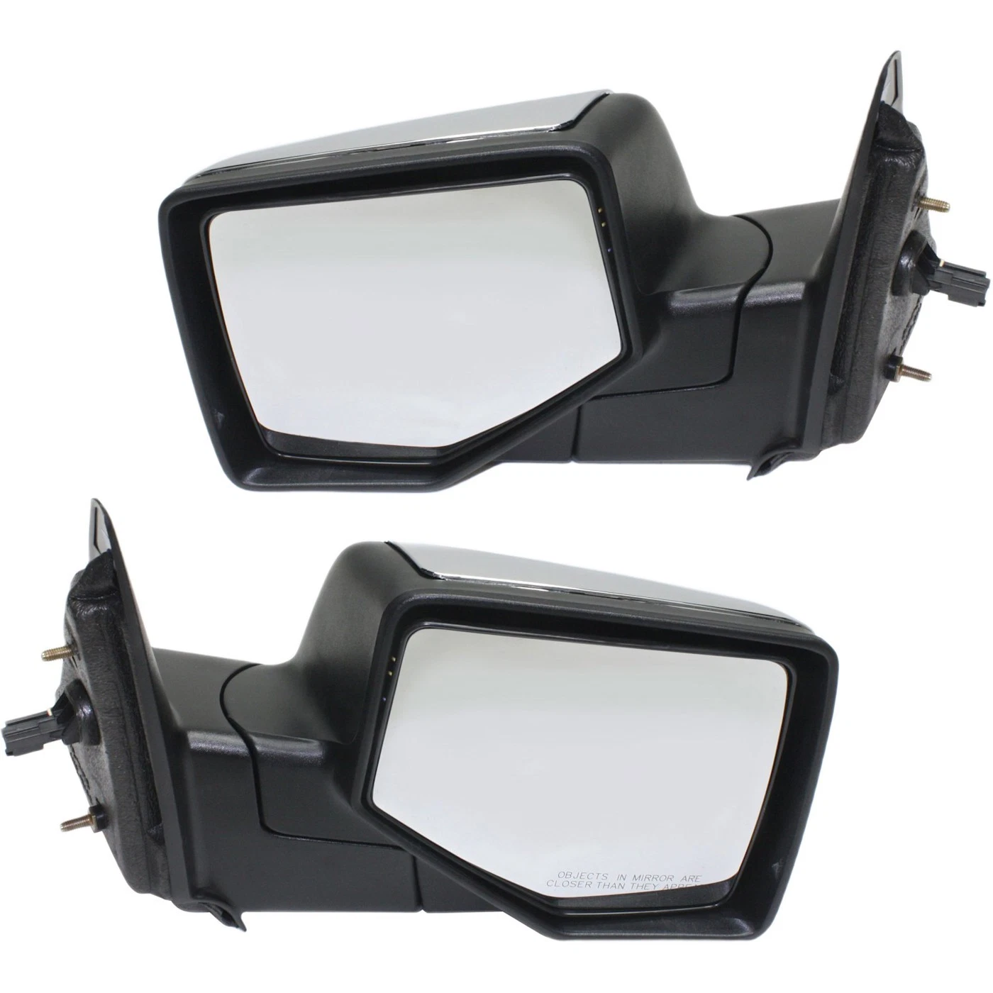 Power Mirror Set Of 2 For 2006-2011 Ford Ranger Chrome Left And Right