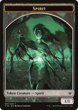 Spirit (001) // Spirit (006) Double-Sided Token EN MTG C16 - 1 // 6 LP