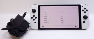Nintendo Switch OLED Model HEG-001 Handheld Console - 64GB - White