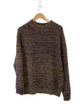 CABaN 25AW Cotton Cashmere Waffle Mix High Neck Pullover Knit Sweater (Thick) FR