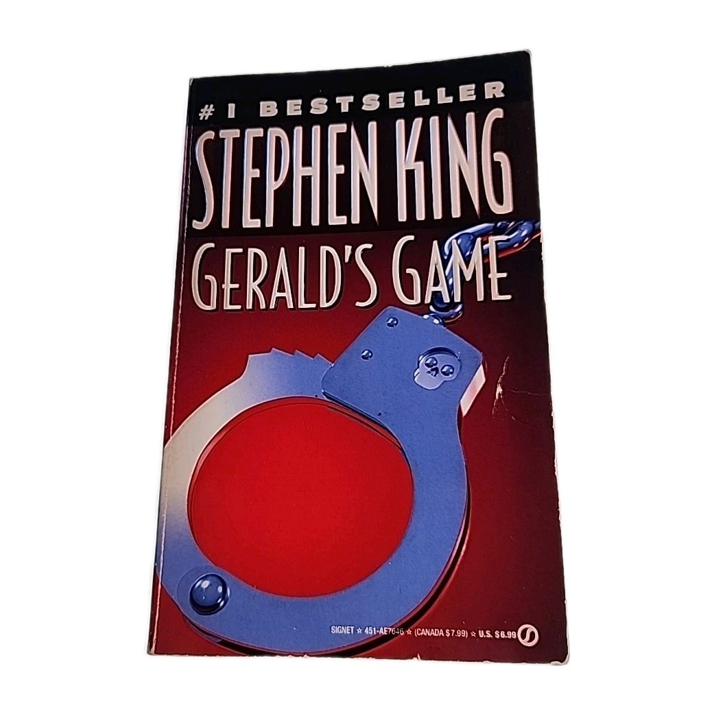 Geralds Game Stephen King 1993 Paperback Book