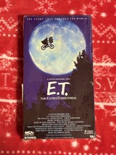 E.T. The Extra Terrestrial VHS 1988 Rare Green and Black Tape VHS BRAND NEW