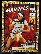 2025 Panini Donruss WNBA - Net Marvels Rickea Jackson #6 Los Angeles Sparks