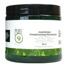Neatbraid Conditioning Shining Gel 16 oz - Professional Hair Care for Natural...