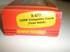 Hornby R477 LNER Composite Teak Finish Coach