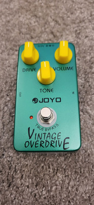 Joyo JF-01 Vintage Overdrive Gitarren-Effektpedal Tubescreamer Klon UK-Bestand