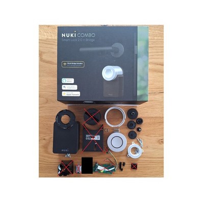 Nuki Smart Lock Ersatzteile Gehäuse Zahnrad LED Ring 1.0 2.0 3.0 4 Gen.  Go