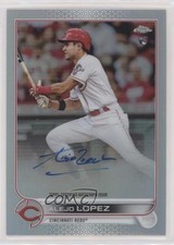 2022 Topps Chrome Rookie Auto Refractor 497/499 Alejo Lopez #RA-AL Auto 0s9t