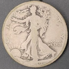 1919 S San Francisco Mint 50C Walking Liberty Half