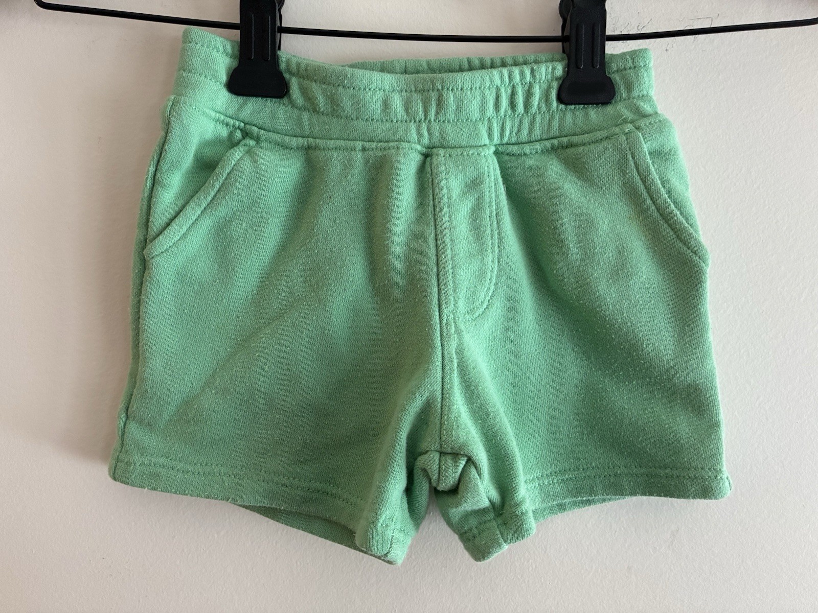 Garanimals Baby Boys Classic Solid Light Green Cotton Blend Pull On Shorts 18M