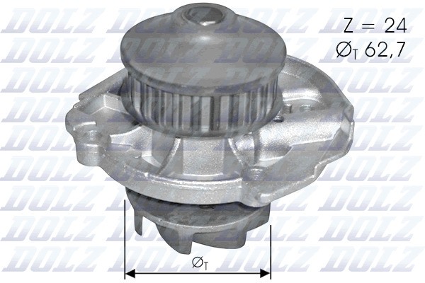 Fits DOLZ S261 water pump FIAT PUNTO 1.2 PETROL  ⭐UK Stock⭐