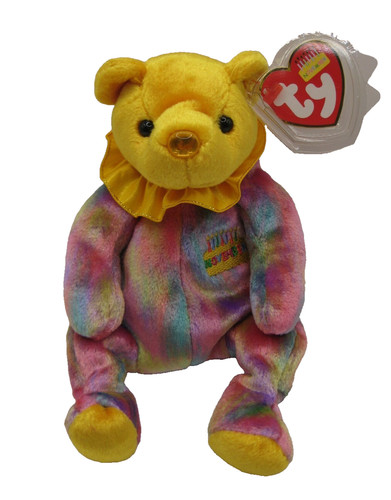 RARE NOVEMBER BIRTHDAY BEAR TY BEANIE BABIE MWMT FREE SHIPPING