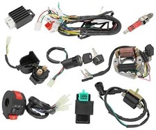 Complete Electrics Stator Coil CDI Wiring Harness for 4 Stroke ATV KLX 50cc