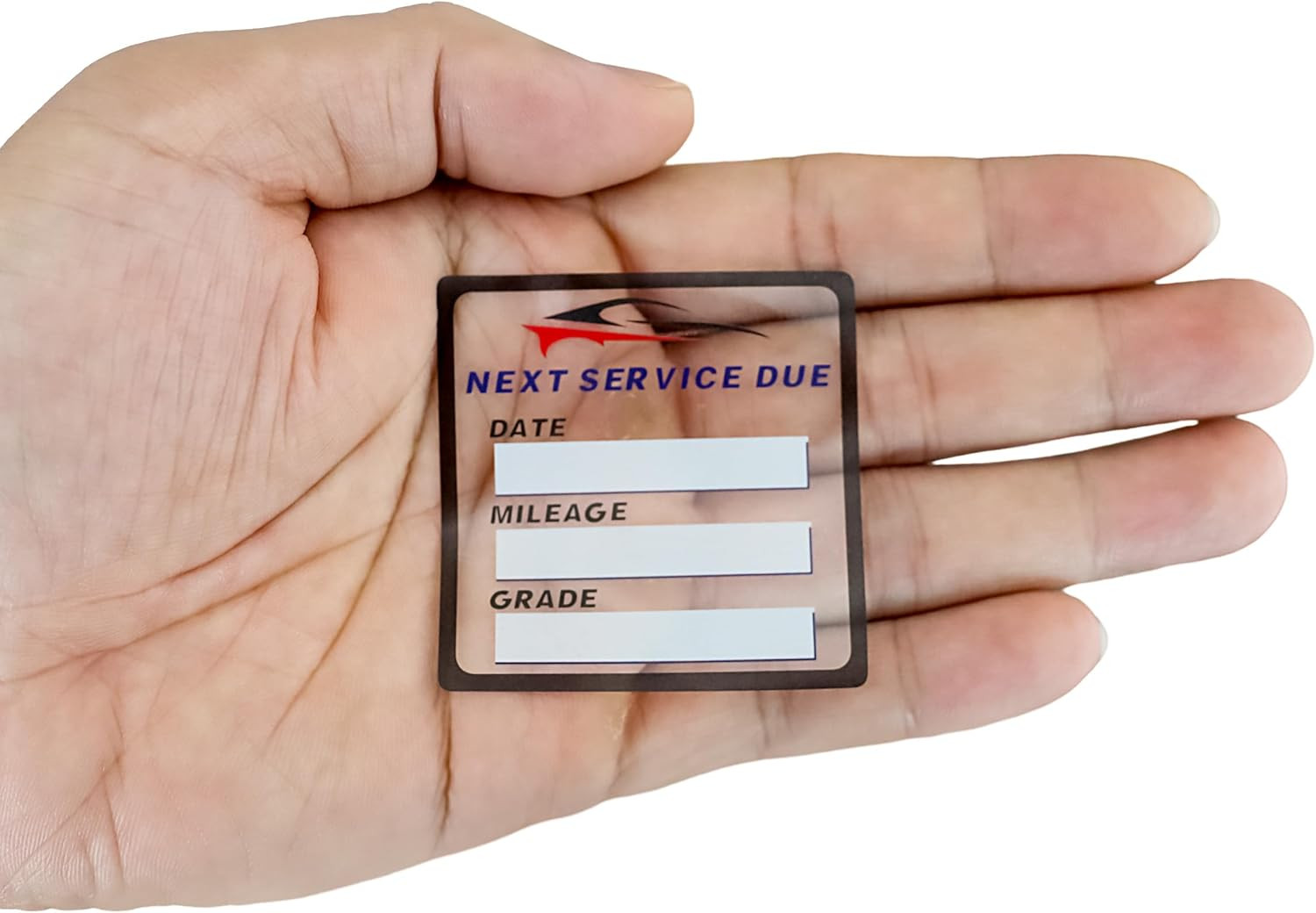 600 Pieces Oil Change Stickers Next Service Due Reminder Labels Self Adhesive Ea
