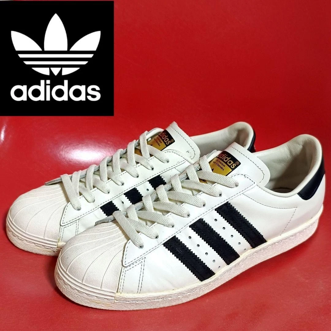 adidas Superstar 80s Vintage Deluxe White | eBay