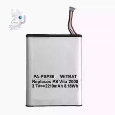 3.7V 2210mAh Replacement Battery for PS Vita 2000 PSV2000 Game Console SP86R