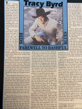 Tracy Byrd, Full Page Vintage Clipping