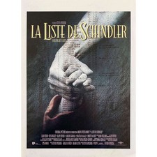 SCHINDLER'S LIST Herald  - 9x12 in. - 1993 - Steven Spielberg, Liam Neeson