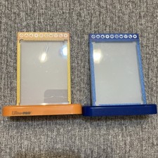 New Pok mon - Ultra Pro Magnetic Card Protector Case with Display Base Stand X2