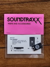 Soundtraxx 810112 1" x 0.56" x 0.19" deep Oval Speaker New