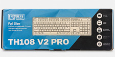EPOMAKER TH108 V2 PRO Full Size Hot-Swappable RGB TFT Keyboard Blue/White/Pink