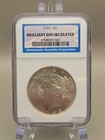 1925 Silver Peace Silver Dollar $1 - NGC Brilliant Uncirculated