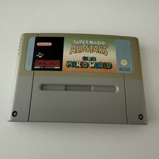 ebay® Auktion 137365819094 | Super Mario All Stars + Super Mario World SNES Thumbnail of ebay® auction 137365819094 | Super Mario All Stars + Super Mario World SNES
