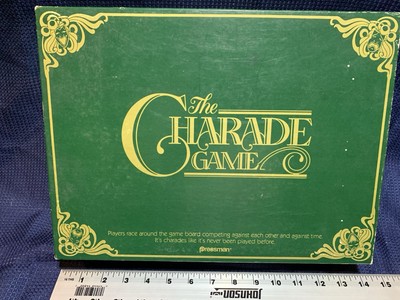Vintage The Charade Game Cards by Pressman - Classic Party Game 1985 - Free Ship