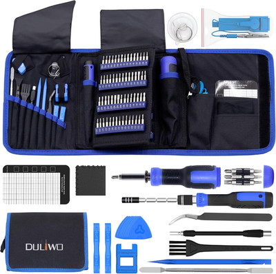 Precision Screwdriver Set, 191-In-1 Multi-Bit Screwdriver 1/4 Inch Nut Driver