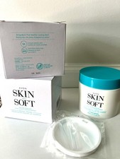 2 Avon Skin So Soft Body Pads For Acne Prone Skin. 70 Pads In Container
