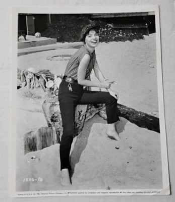 Elsa Martinelli Four Girls In Town Orig 1957 Linen Back 8x10 Photo 