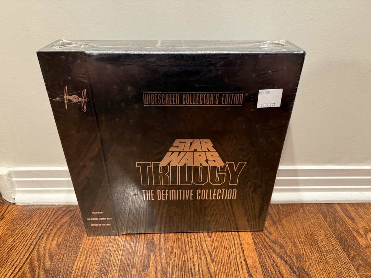 Star Wars Trilogy Definitive Collection Laser Disc Boxed Set
