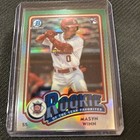 2024 Bowman - Rookie of the Year Favorites Masyn Winn green Refractor /150 (RC)