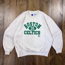 Vintage 1990s Boston Celtics Champion NBA Basketball Crewneck Sweatshirt / XL