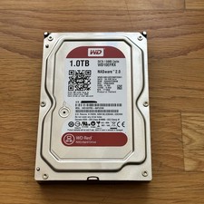 WD Red WD10EFRX 1TB 3.5 in SATA NAS HDD 20,894 Hours