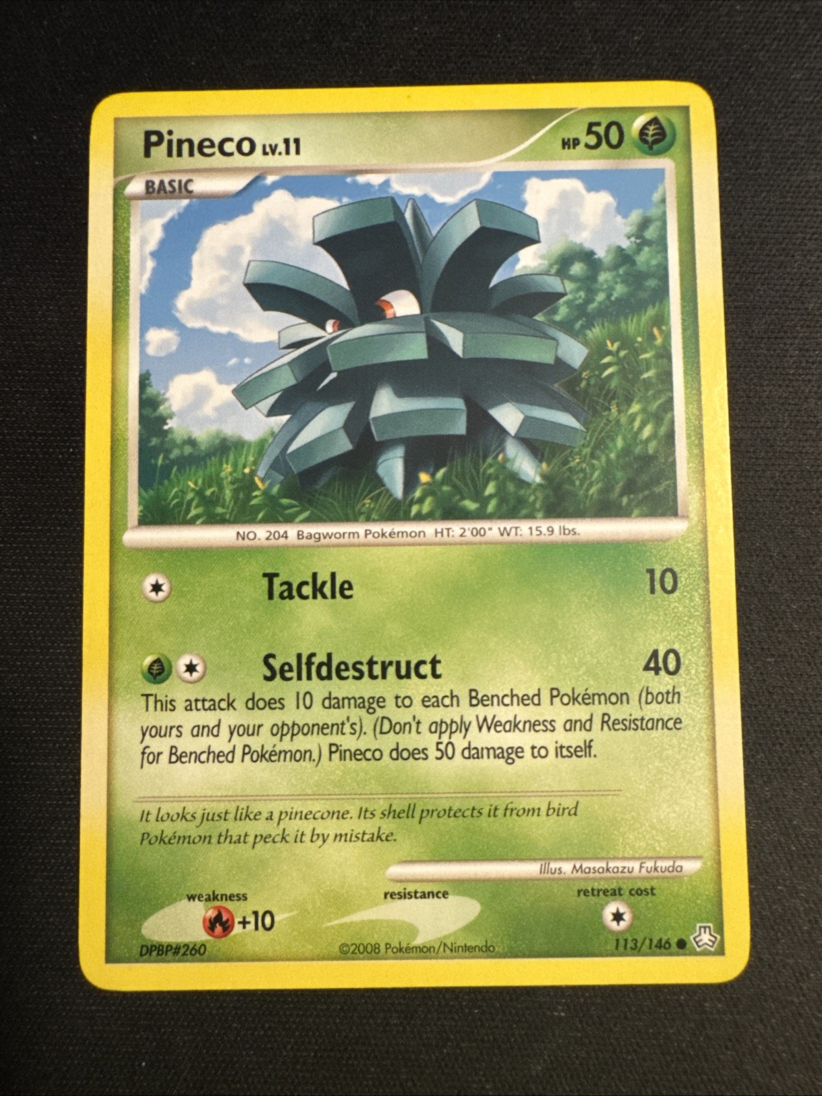 Pineco 113/146 Legends Awakened Regular